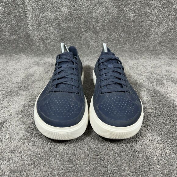 Crocs Citilane Roka Court 204872 Mens Size 9 Navy Blues Perforated Slip On Shoes - Picture 3 of 10